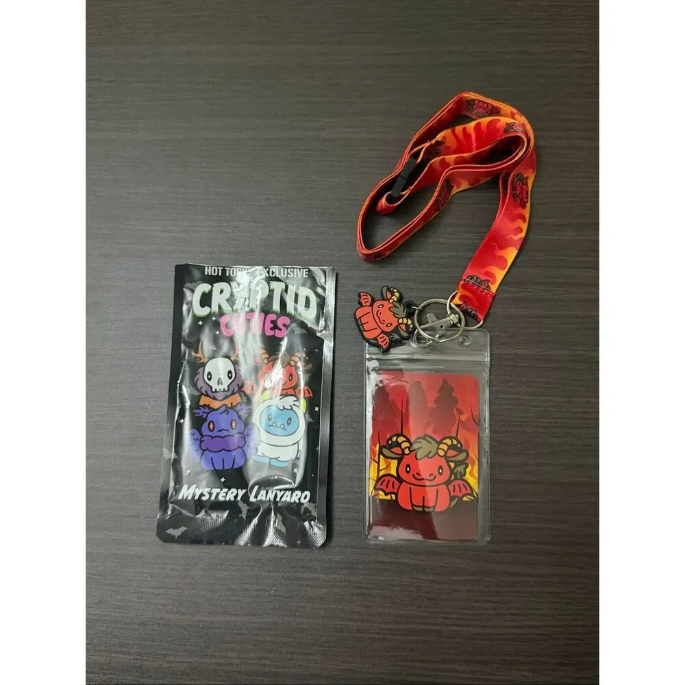 Crytid Cuties Mystery Blind Bag Lanyard Exclusive - Devil